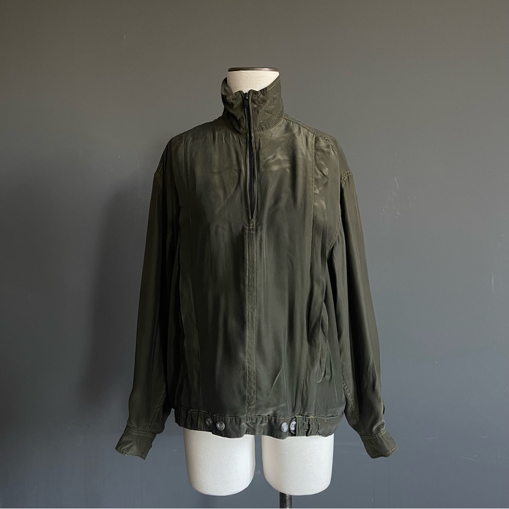 Women's Utility Jacket - Olive Green